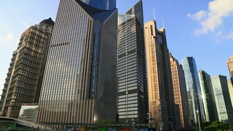 The Bund,Skyskraper,shanghai 動画素材 104686513