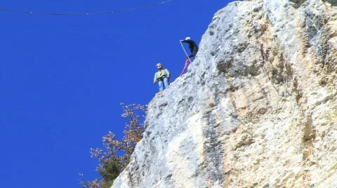 Bungee Jumper Stockbeeldmateriaal 852985