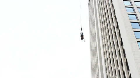 Bungee jumping Stock Footage 24534656