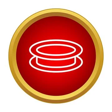 Bungee jumping icon representing extreme sport activity Stock Illustration