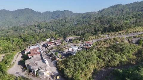 Bungker Kaliadem Merapi Stock Footage 280906489