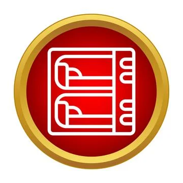 Bunk beds icon representing hostel accommodation lodging Stock Illustration