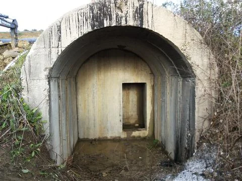 Bunker building Stock Photos