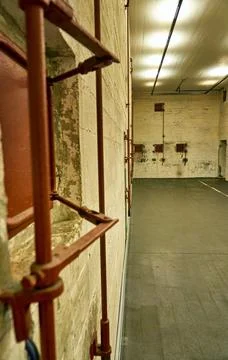 Bunker control room. Stock Photos