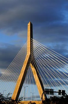 Bunker Hill Bridge Stock Photos