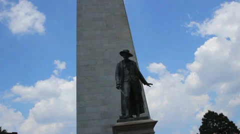 Bunker Hill Monument Video stock 25731531