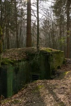 Bunker in Hürtgenwald Stock Photos