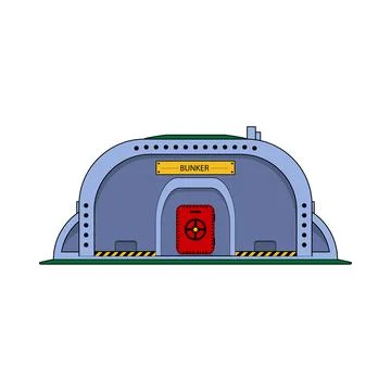 Bunker. Stock Illustration