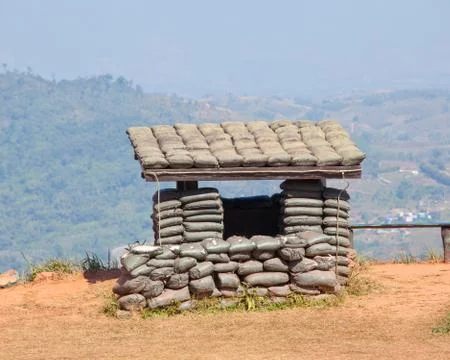 Bunker on top Stock Photos