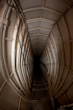 Bunker tunnel Stock Photos
