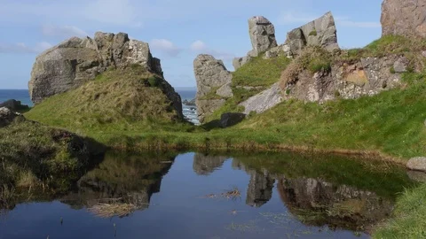 Bunmahon Beach time lapse 스톡 동영상 95405330