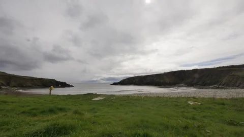 Bunmahon Beach time lapse Vidéo 95405441