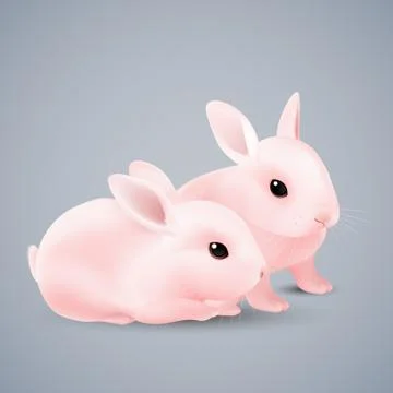 Bunnies Illustrazione stock