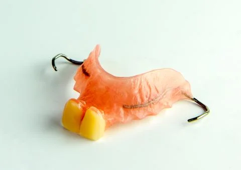 Bunny denture Foto stock