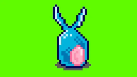 Bunny easter eggs Stock Footage 237445746