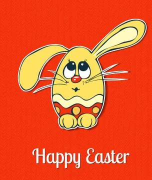 Bunny egg Stock Illustration