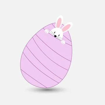 Bunny egg Stock Illustration
