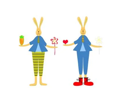 Bunny Stock Illustration