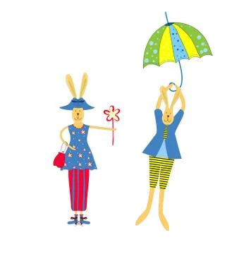 Bunny Stock Illustration