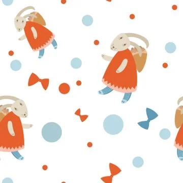 Bunny pattern Stock Illustration