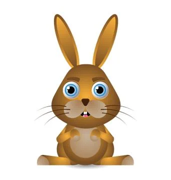 Bunny rabbit Stock Illustration