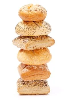 Buns column Stock Photos