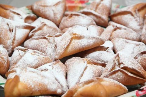 Buns with jam Stock-Fotos