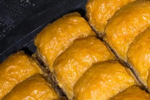 Buns with meat Foto stock