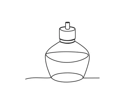 A bunsen for heating the liquid Stock Illustration