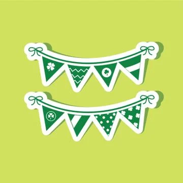 Bunting Flags Stock-Illustration