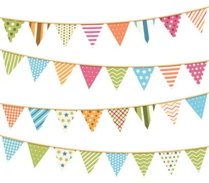Bunting Stock-Illustration