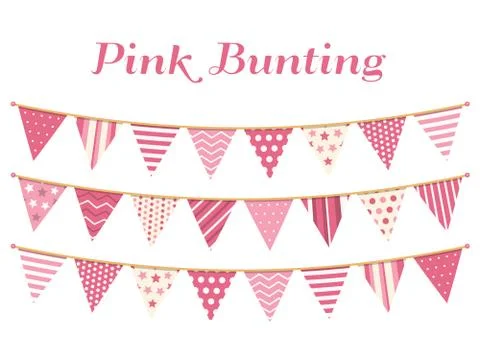 Bunting Stock Illustration