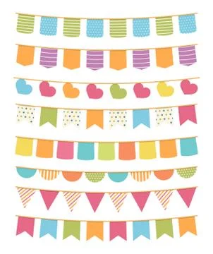 Bunting Stock Illustration