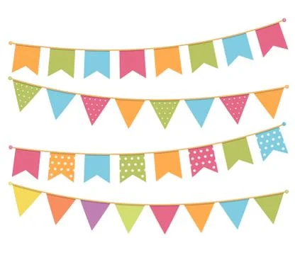 Bunting Stock Illustration