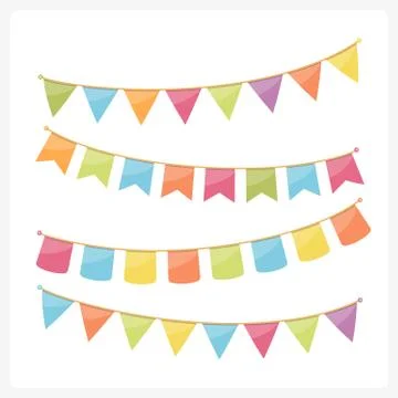 Bunting Stock Illustration