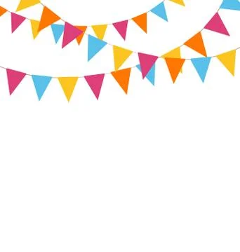 Buntings isolated on white Stock Illustration