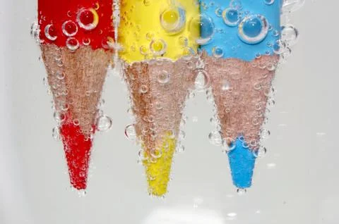 Buntstift-3 Stock Photos