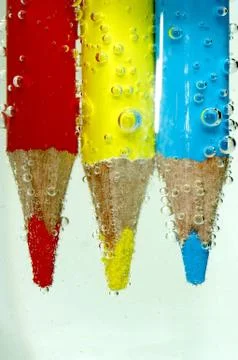 Buntstift-6 Stock Photos