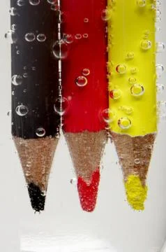 Buntstift-8 Stock Photos