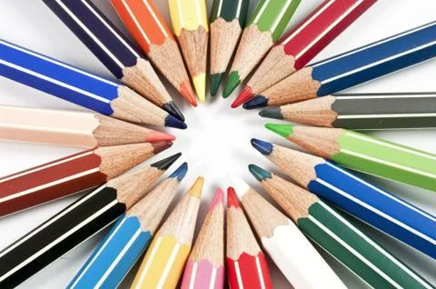 Buntstifte Stock Photos