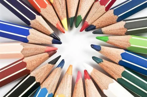 Buntstifte Stock Photos