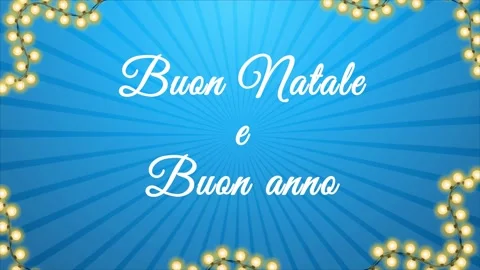 Buon Natale e Buon anno Wish Stock Footage 225929436