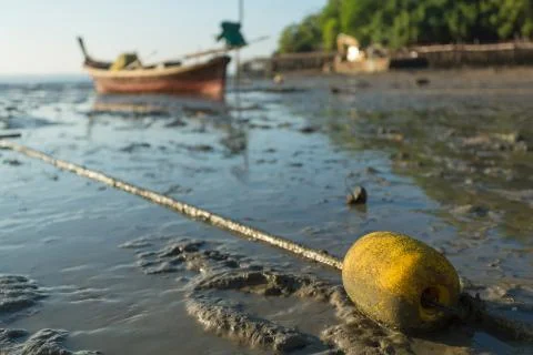 Buoy on a beach Stock Photos