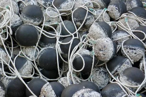 Buoy chains Stock Photos