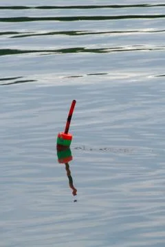 Buoy with Reflection Stock Photos