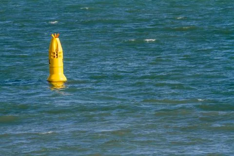 Buoy on sea Stock Photos