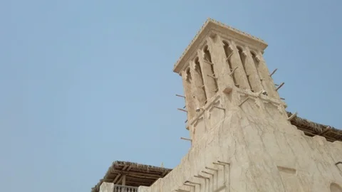 BUR DUBAI - DUBAI - UAE - ANCIENT VILLAGE Video stock 117465430