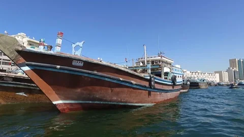 Bur Dubai Stock Footage 111870829