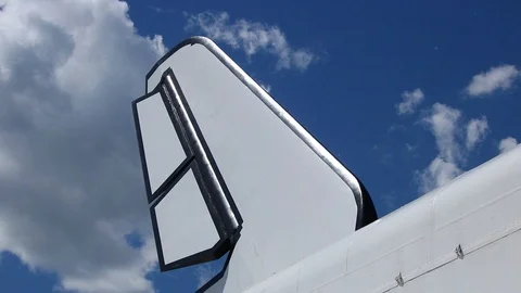 Buran tail timelapse Stock Footage 97960088