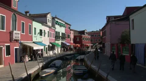 Burano 02 Stock Footage 21376207